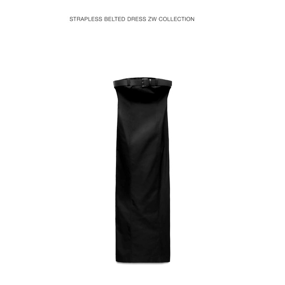 black and polka dot dress Clara Mini Dress in Polka Black Chiffon main image 1